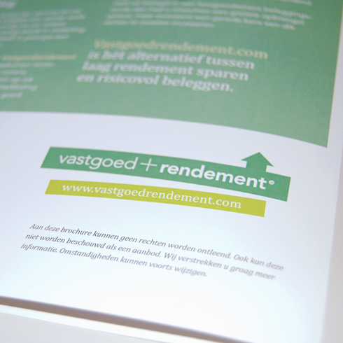 Vastgoedrendement brochure